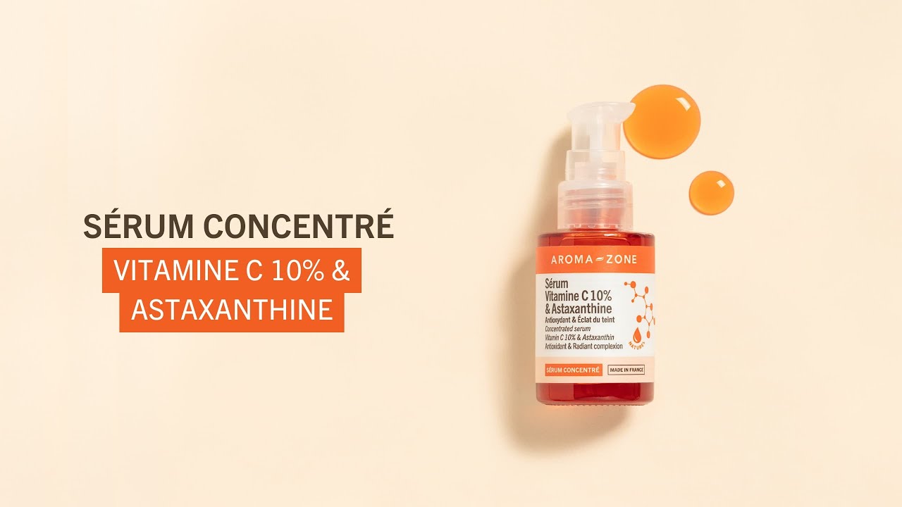 Notre sérum concentré Vitamine C 10% & Astaxanthine