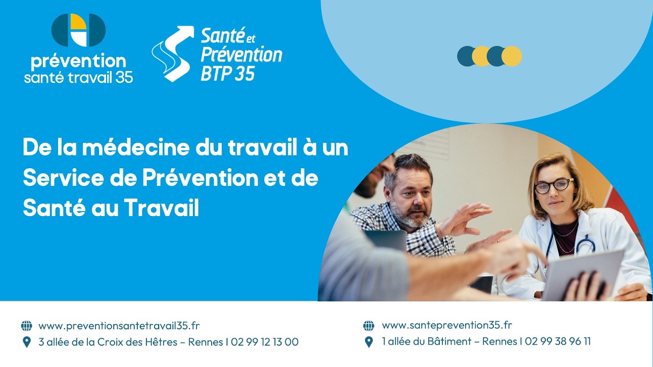 RST 2026 - De la médecine du travail à un Service de Prévention et de Santé au Travail
