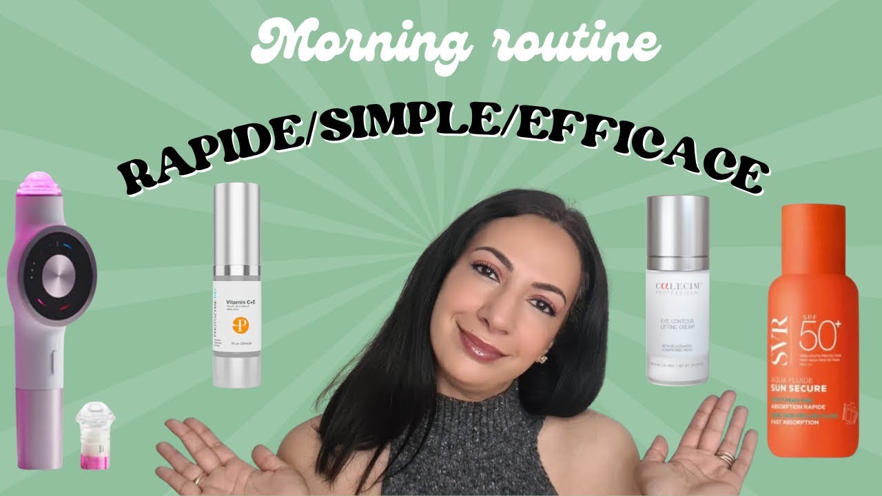 MORNING ROUTINE ANTI-ÂGE, ANTI TACHES ET SOINS CONTOUR DES YEUX ANTI POCHES ET ANTI AGE