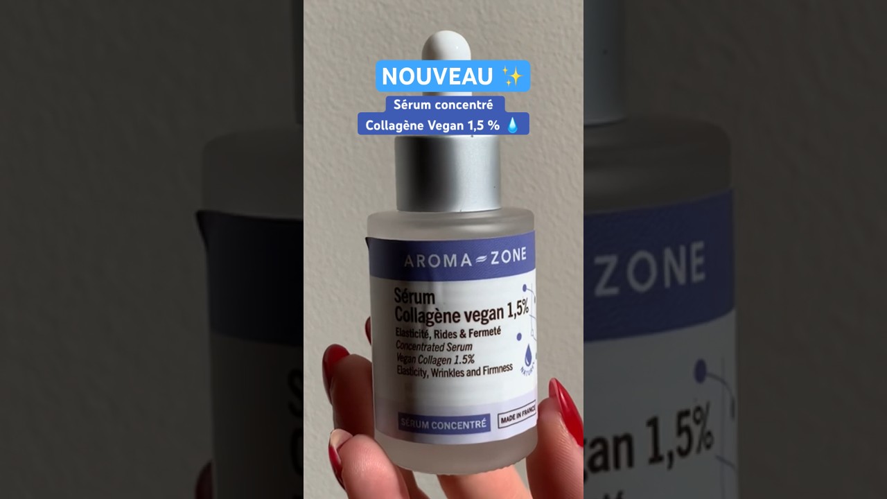 Notre nouveau sérum collagène Vegan. Hydratant et repulpant 💆🏻‍♀️💧 #beauty #aromazone #skincare