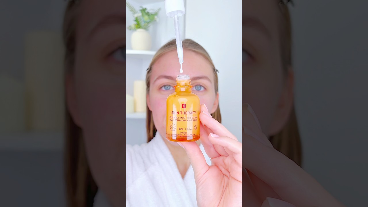 J’ai testé la Skin Therapy d’Erborian en version milky 🤩🤍 #skincare #koreanskincare #kbeauty