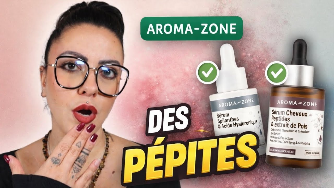 Ces sérums Aroma-Zone sont de vraies PÉPITES (je les utilise vraiment)