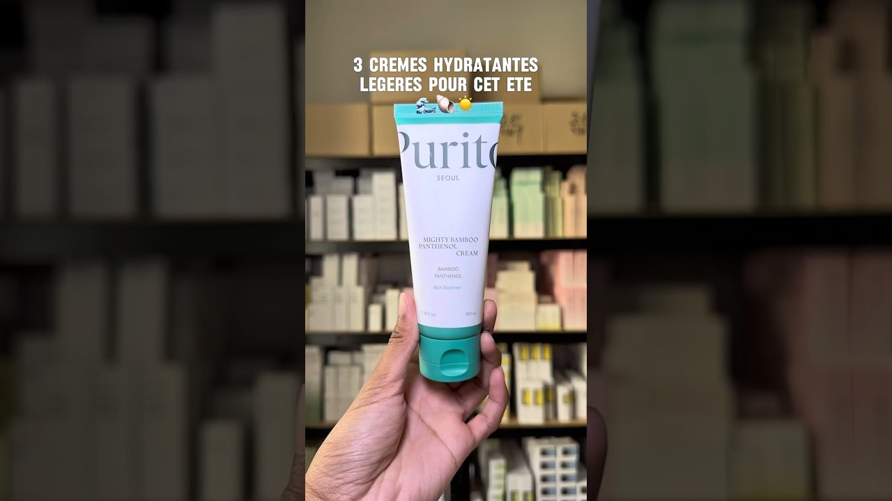 3 crèmes hydratantes LÉGÈRES pour cet été ☀️