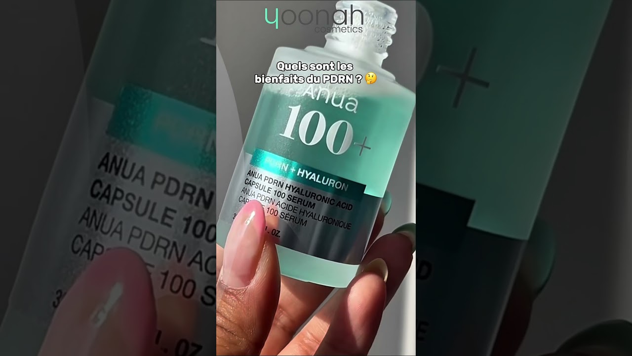 Vous avez déjà testé le PDRN ? 🐟🧴#pdrn #salmondna #adnsaumon #kbeauty #anua #soincoreen #yoonah