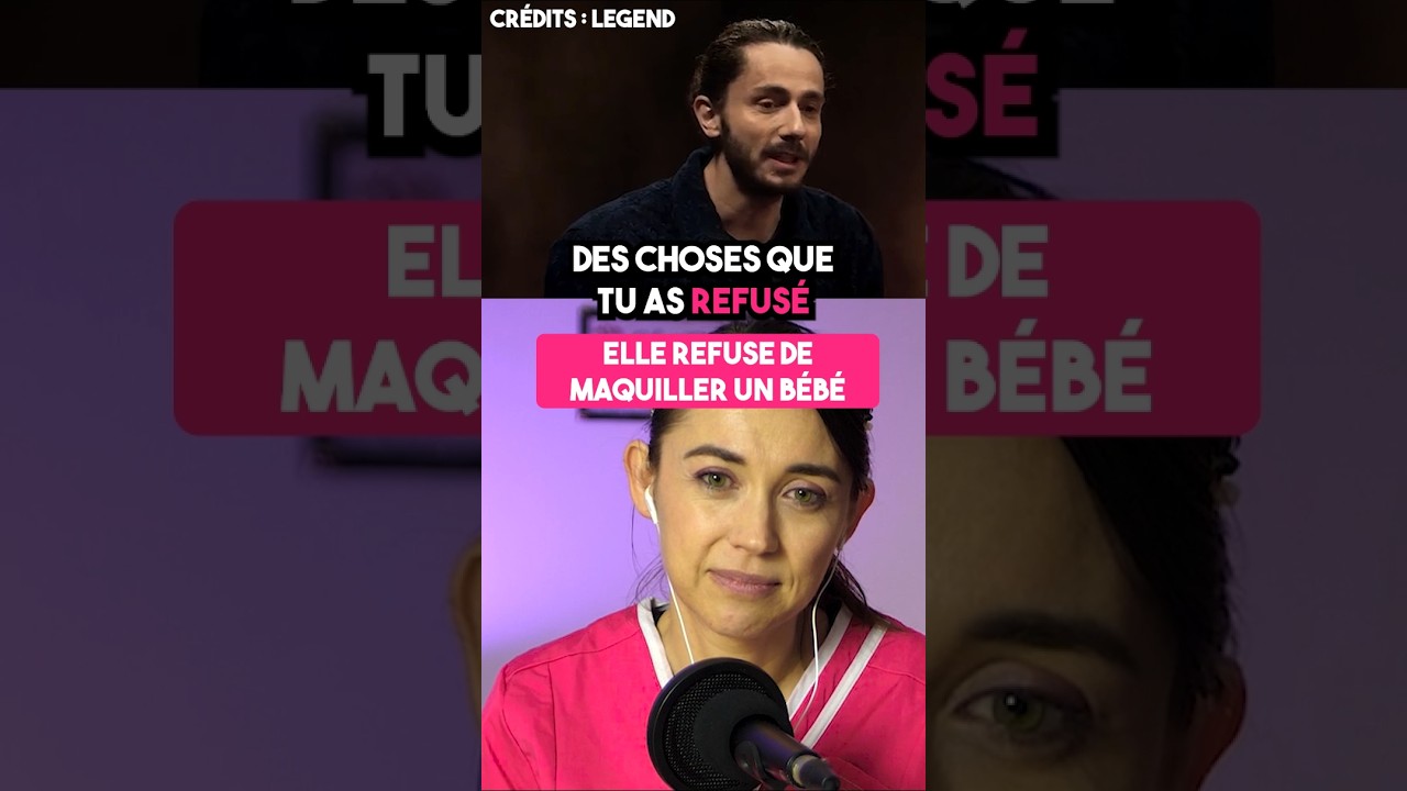 Elle refuse de maquiller un bébé ! #capesthetique#esthetique#beaute#legend