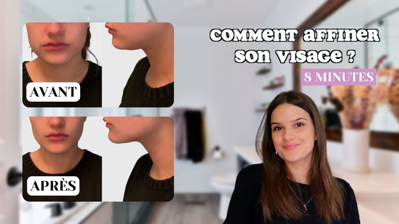 COMMENT MAIGRIR DU VISAGE EN 2 SEMAINES ? (8min par jour) | Clara Guiard