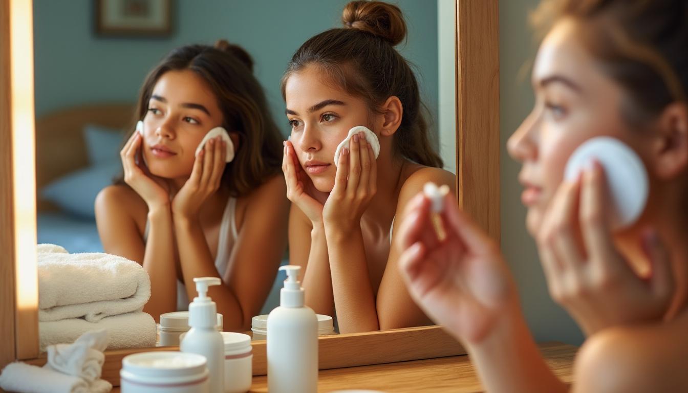 découvrez des conseils pratiques pour aider les adolescents à adopter une routine de soins adaptée à leur peau sensible, afin de préserver leur équilibre cutané au quotidien.