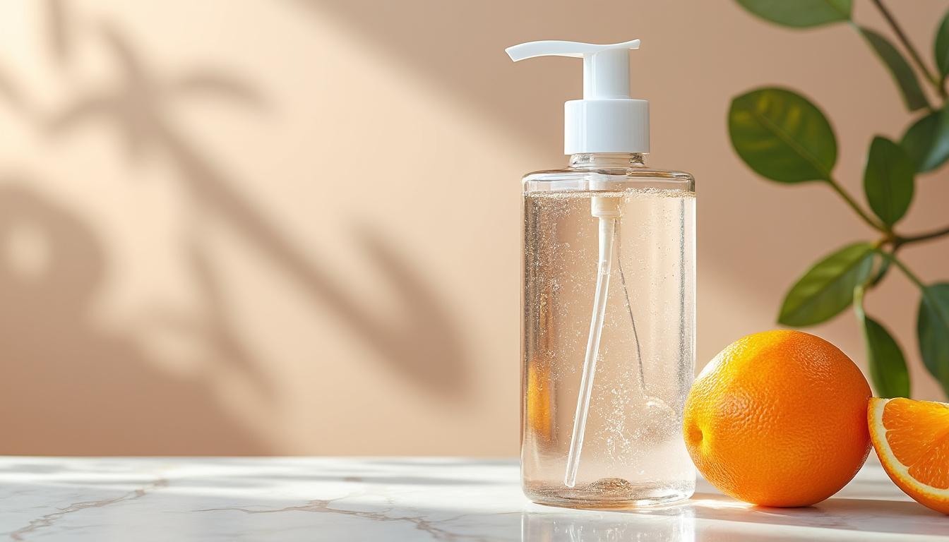 découvrez cette eau micellaire à la vitamine c pour moins de 6€, idéale pour illuminer votre teint et sublimer votre peau en douceur.