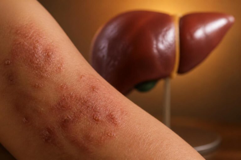 Eczéma et foie : existe-t-il vraiment un lien ?