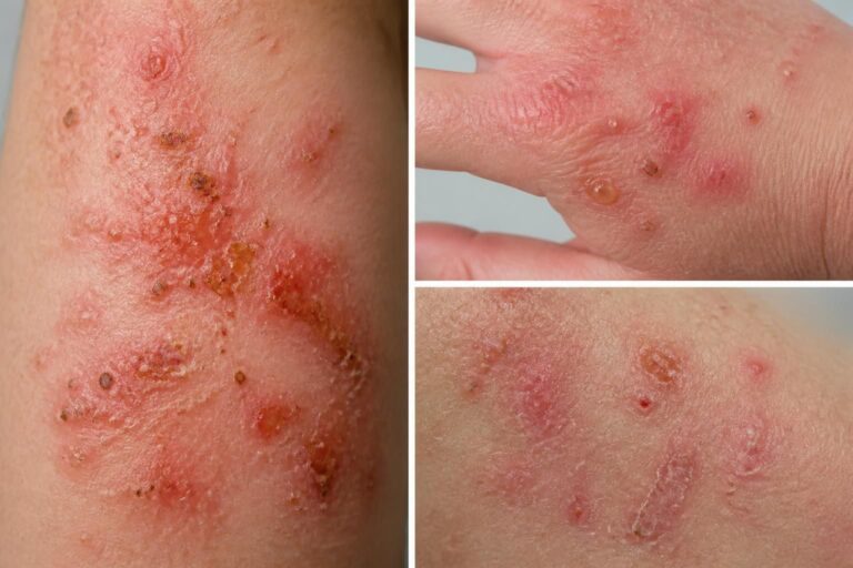 Eczéma infecté : comment le reconnaître sur les photos