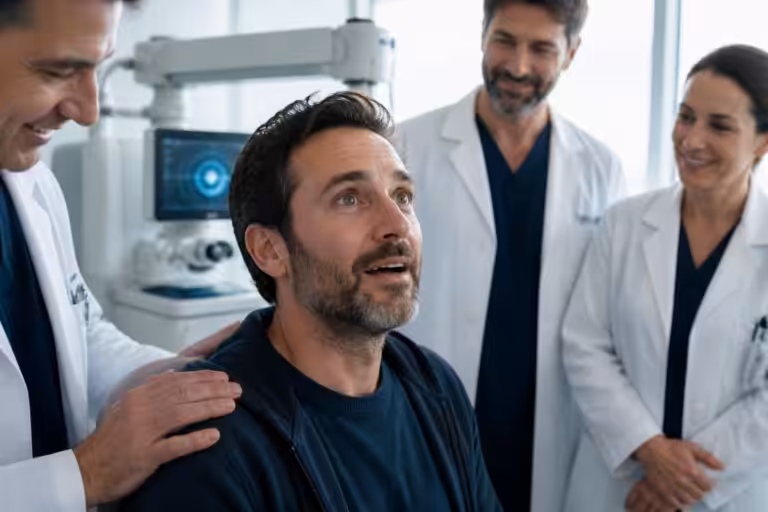 Après 5 ans d&rsquo;aveuglement, une greffe innovante inédite en Italie lui redonne la vue