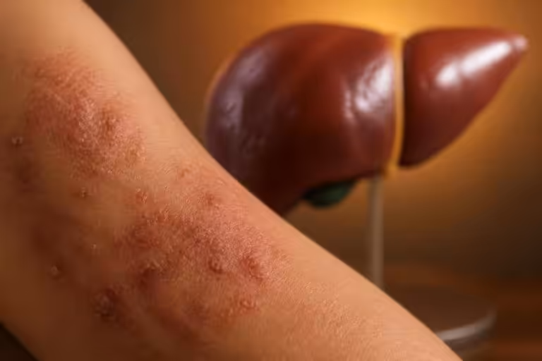 Eczéma et foie : existe-t-il vraiment un lien ?