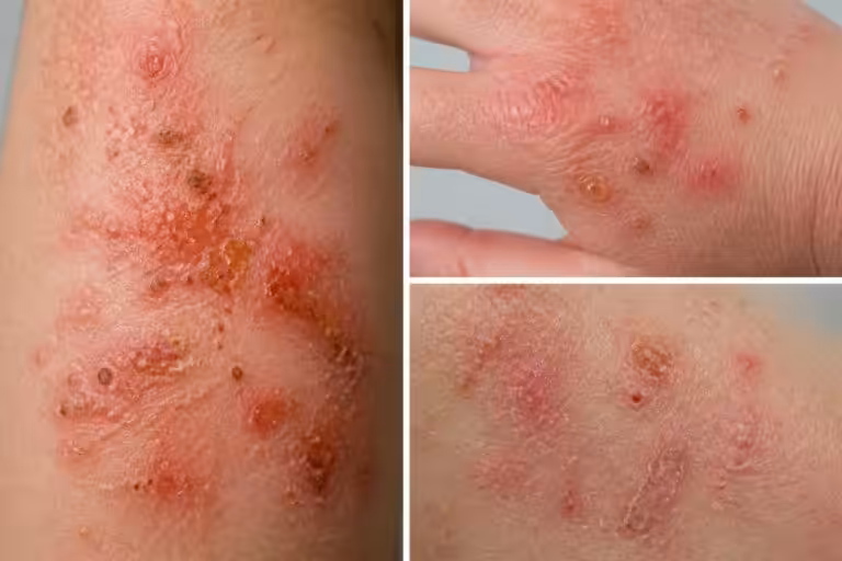 Eczéma infecté : comment le reconnaître sur les photos